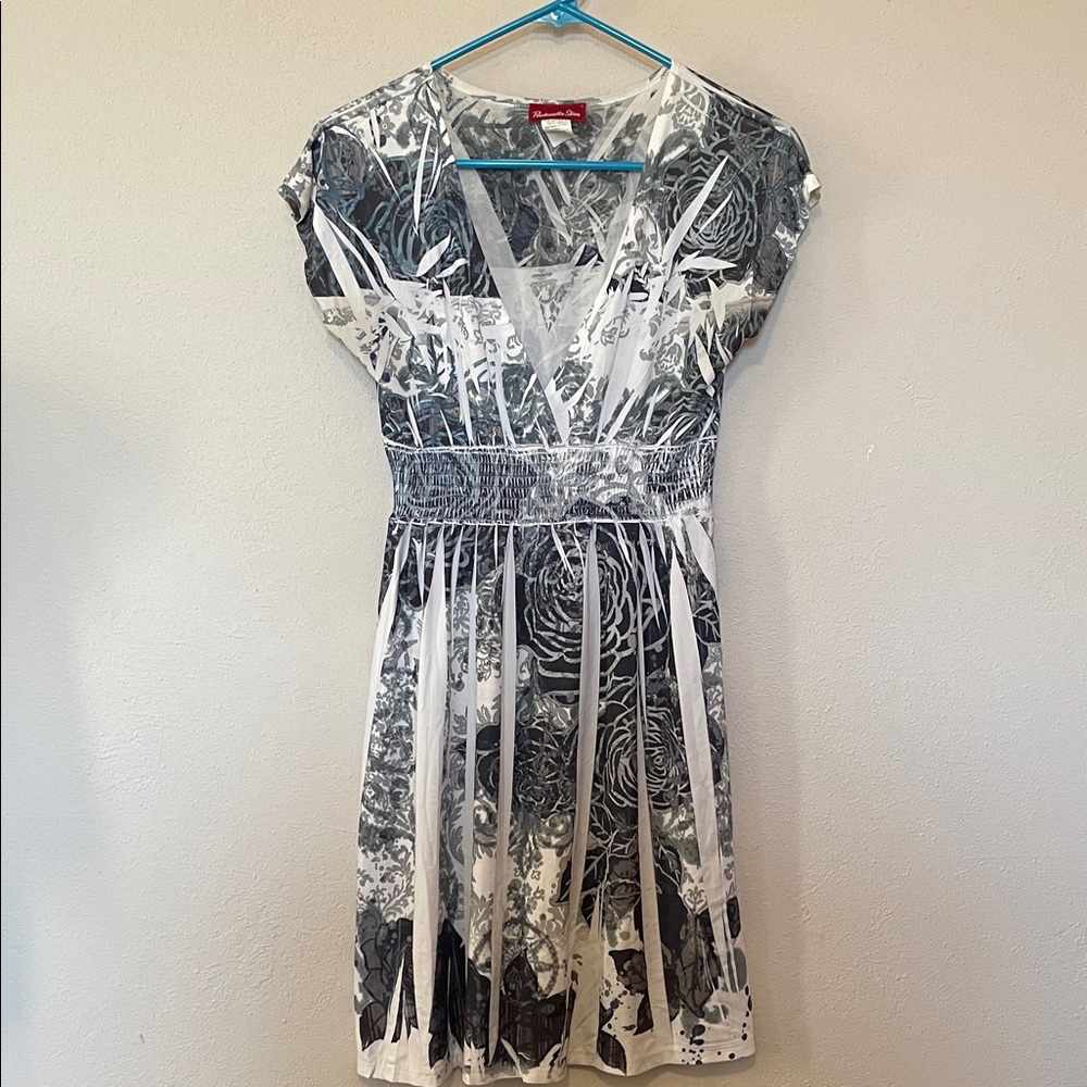 Panhandle Slim Blue and White Floral Dress